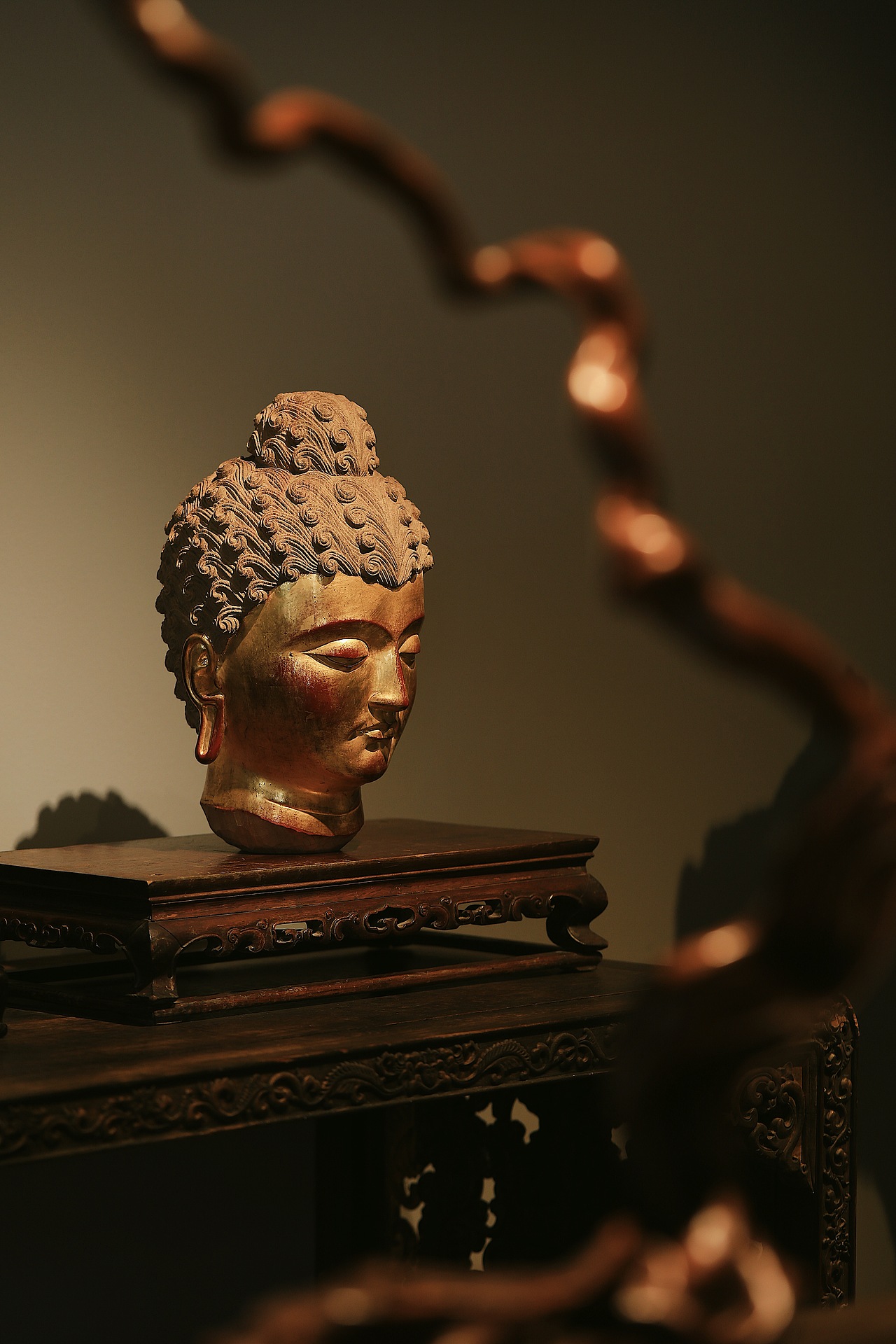 香樟木 金箔|犍陀罗