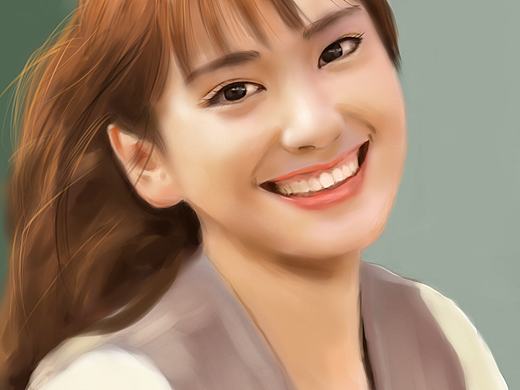 画一个新垣结衣