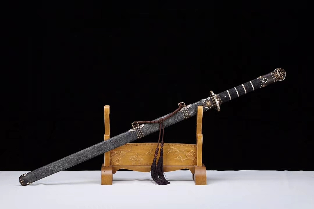 狄仁杰系列  金吾卫禁军 豪装唐刀 鎏金银