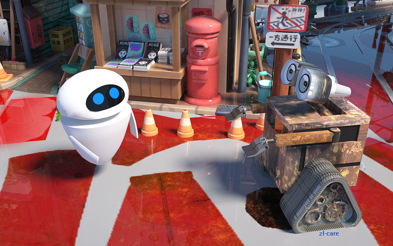 生活版的机器人爱情（图ZMTU0MjMyMzc2） - 动画/影视 - 站酷设计师小蚂先生原创素材 - 站酷ZCOOL