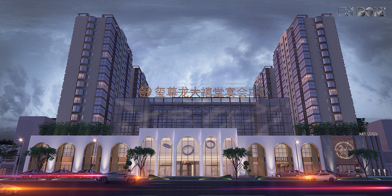 鱼骨设计——某婚礼产业园区宴会中心（图ZMTk2NDg4NDUy） - 家装设计 - 站酷设计师鱼骨设计事务所原创素材 - 站酷ZCOOL