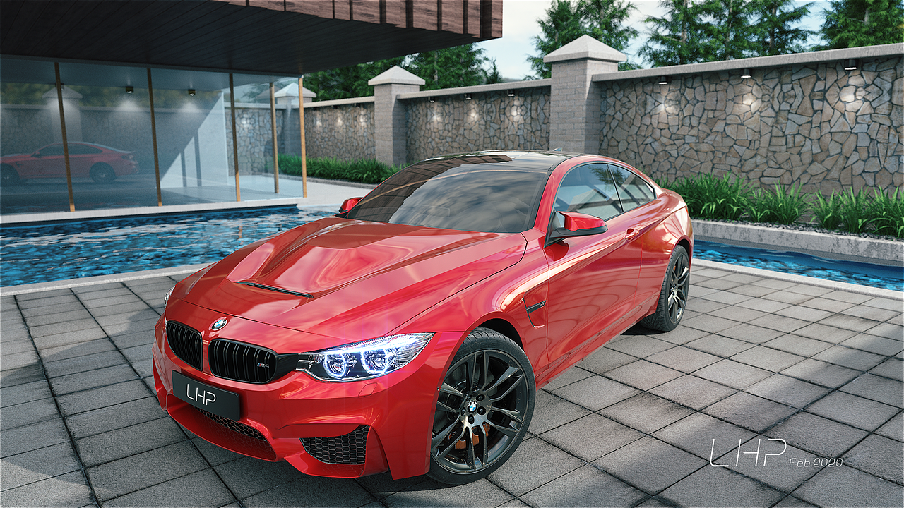 疫期摸鱼-BMW M4（图ZMTk2Nzk3NDc2） - 动画/影视 - 站酷设计师Hyper_L原创素材 - 站酷ZCOOL