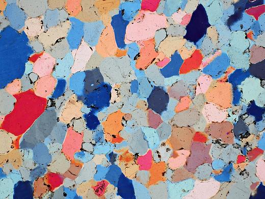 岩石偏光显微摄影-把石头拍出花来（个人主页-ZNTA2NzU5NjQ=） - 风光摄影 - 站酷设计师浅浅浅一度原创素材 - 站酷ZCOOL