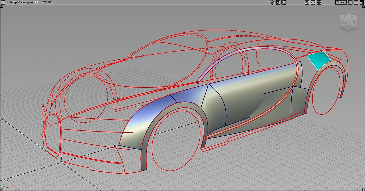 布加迪-chiron“曲线的艺术”--Alias效果图建模教程（图ZOTM3OTUxMjQ=） - 交通工具 - 站酷设计师Adleyou原创素材 - 站酷ZCOOL