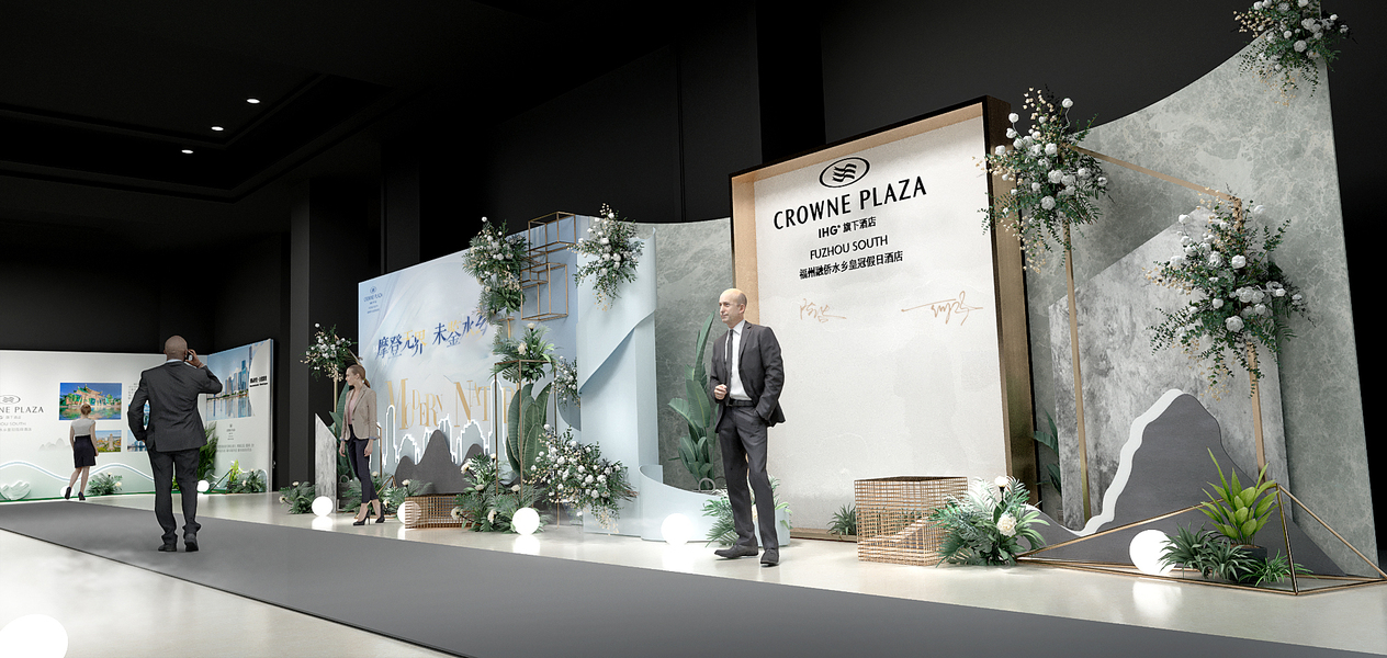 售楼处开放氛围