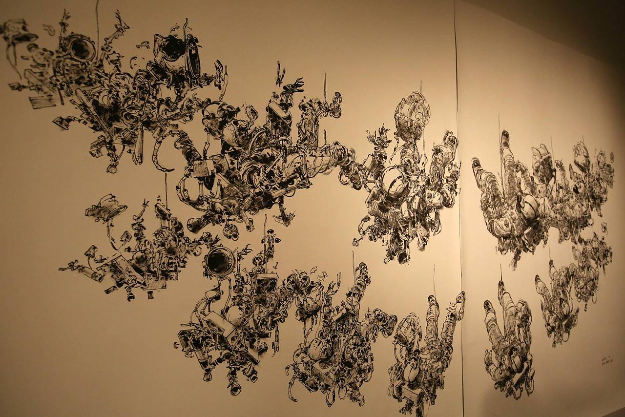 2015 Trojan Horse was a Unicorn金政基大师在葡萄牙创作！（图ZMzQwNjY5NTI=） - 商业插画 - 站酷设计师金政基Kimjunggi原创素材 - 站酷ZCOOL