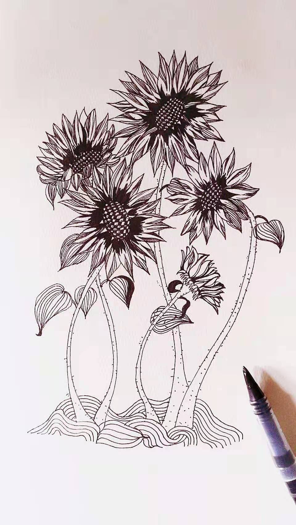 一组被抛弃的插画