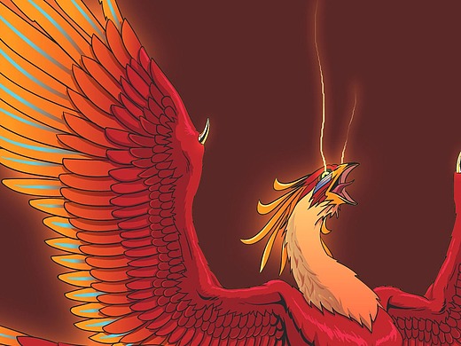 四大神兽 - 朱雀