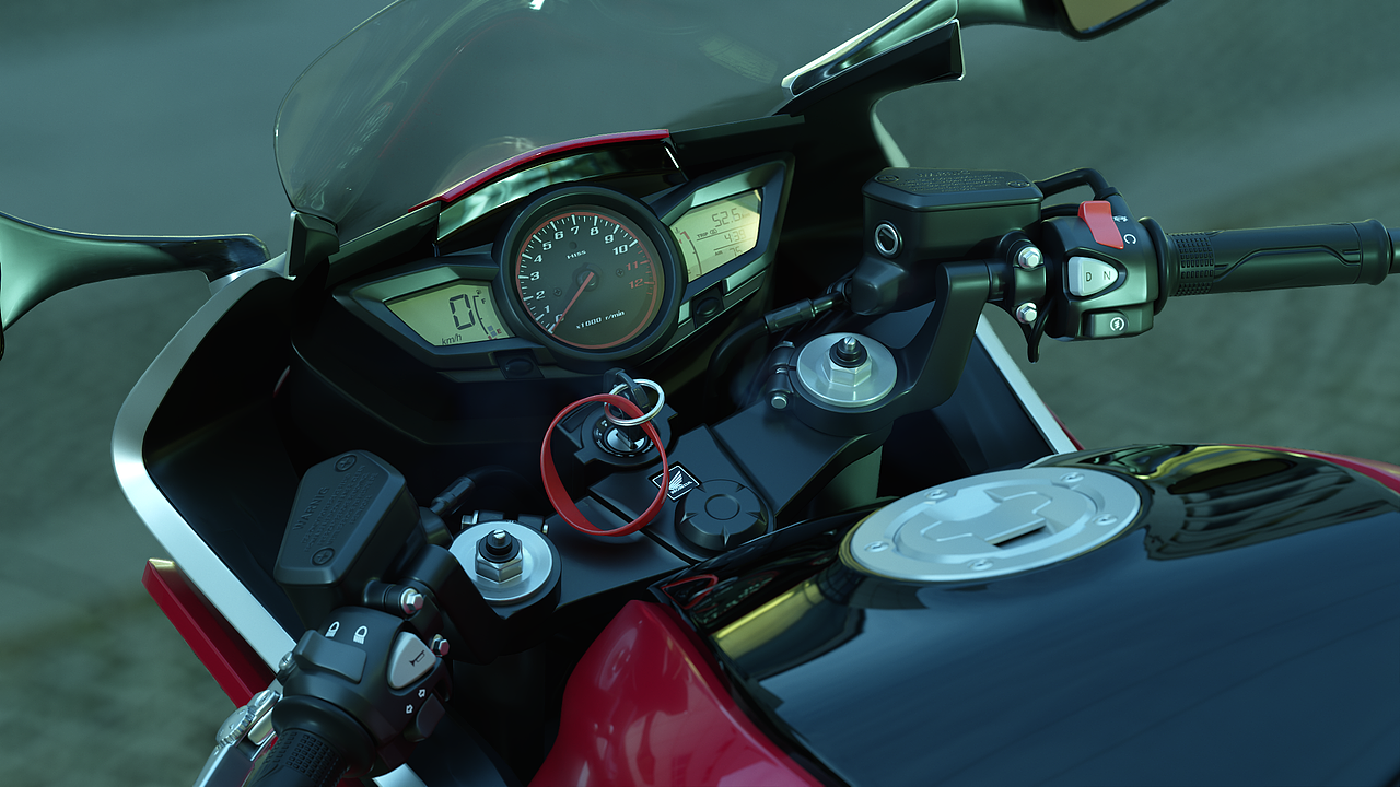 本田VFR1200F旅跑摩托车模型展示(原创)（图ZMjk2MTY0NzM2） - 机械/交通 - 站酷设计师kazima原创素材 - 站酷ZCOOL