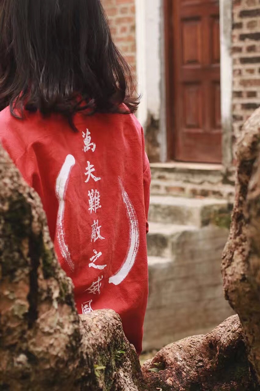 潮汕原创 潮语 浪险风急 Kimono（图ZNzg4MjA0NzI=） - 休闲/流行服饰 - 站酷设计师杨丢丢DIUDIU原创素材 - 站酷ZCOOL