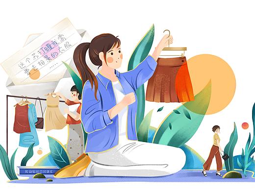 与SODA合作的第一波插画