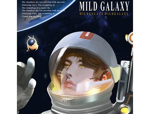 宇航员2.0(个人主页-ZNDg4NTA5MTI=) - 创作习作 - 站酷设计师阿兜啊原创素材 - 站酷ZCOOL