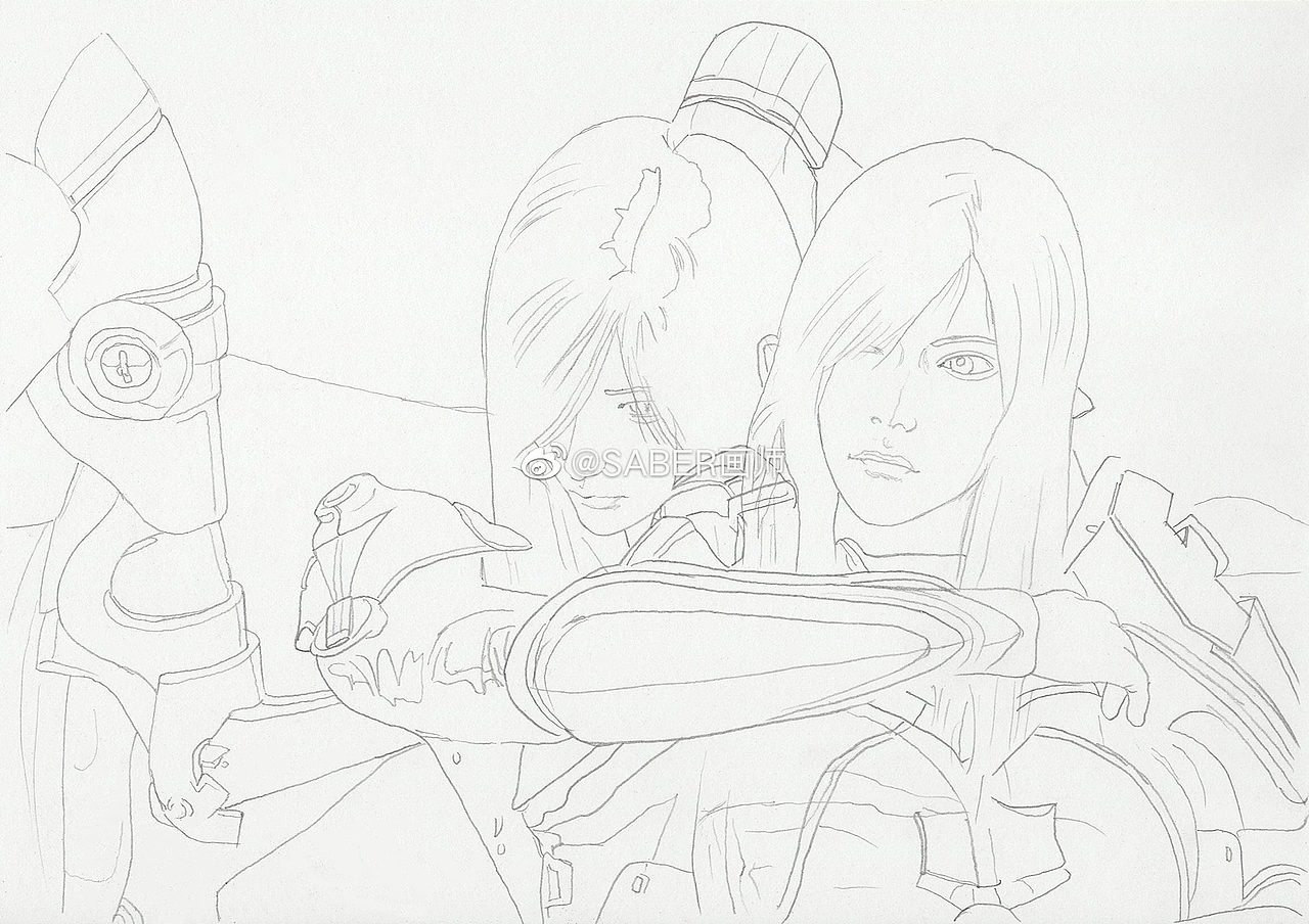 凉薇—彩铅作品（图ZMTgyODE5NTY4） - 绘画 - 站酷设计师漫艺手绘原创素材 - 站酷ZCOOL