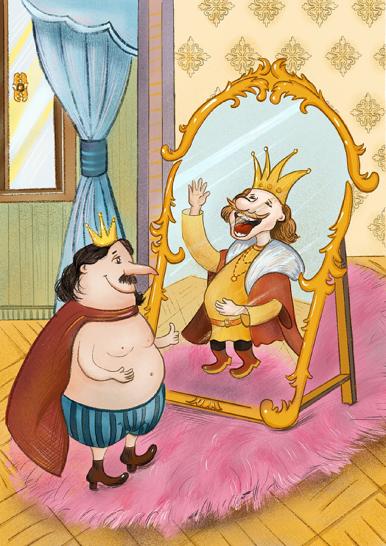卡通Q版帅气的古代年轻皇帝图片素材免费下载 - 觅知网