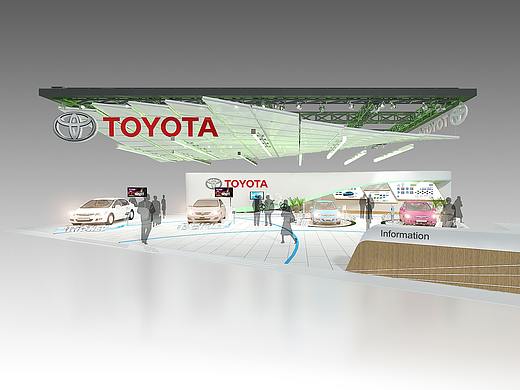 15年丰田新能源车展对标电*