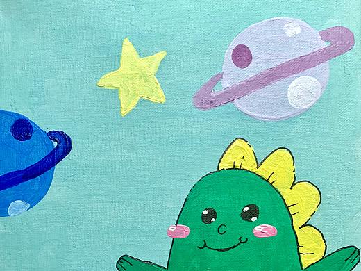 恐龙星球（个人主页-ZNDM2ODM4MDA=） - 绘画 - 站酷设计师CARMI冕原创素材 - 站酷ZCOOL