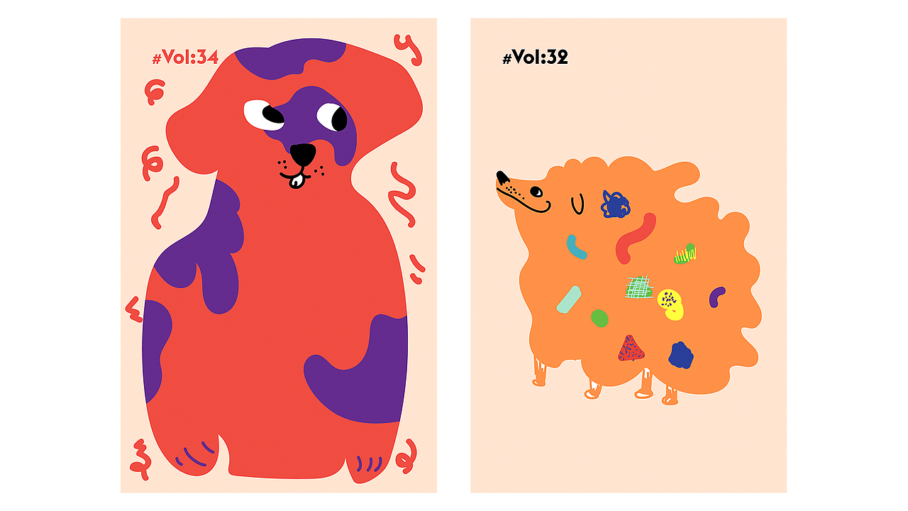 I HAVE A DOG | 狗（圖ZMTU1ODU2NDA0） - 商業(yè)插畫 - 站酷設(shè)計(jì)師TODAY_今日設(shè)計(jì)原創(chuàng)素材 - 站酷ZCOOL