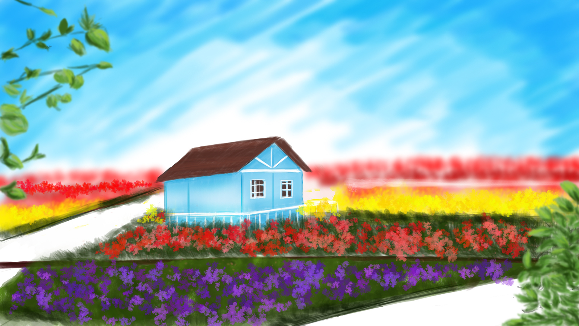 百万葵园手绘图