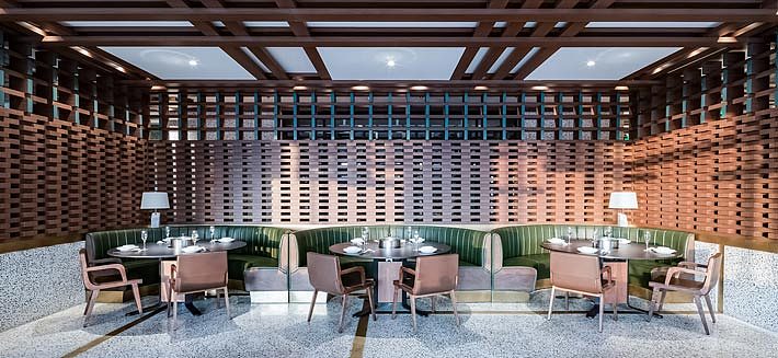 西安700平米火锅店装修设计图