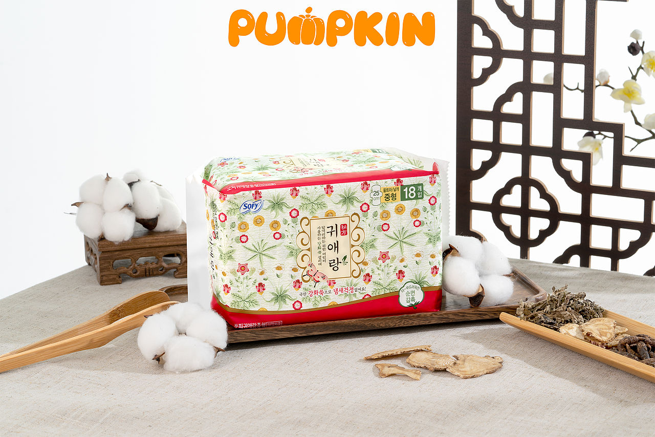 自然草本｜韓國(guó)LG貴艾朗衛(wèi)生巾（圖ZMjg5ODc0MDA4） - 產(chǎn)品攝影 - 站酷設(shè)計(jì)師南瓜泥影像工作室原創(chuàng)素材 - 站酷ZCOOL