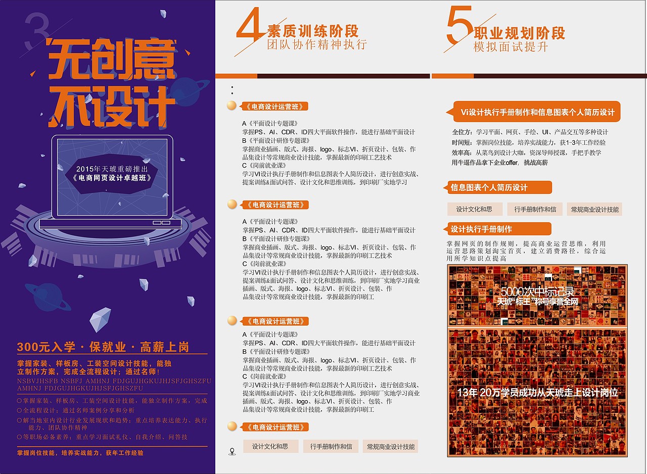 第五天课程 三折页 CDR（图ZMTU1MTU3NzA4） - 书籍/画册 - 站酷设计师怡媛原创素材 - 站酷ZCOOL