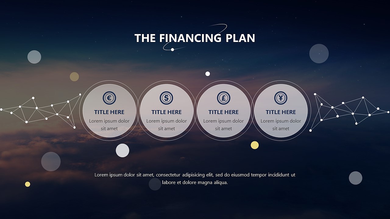 黑底欧美大气企业宣传工作汇报通用PPT模板