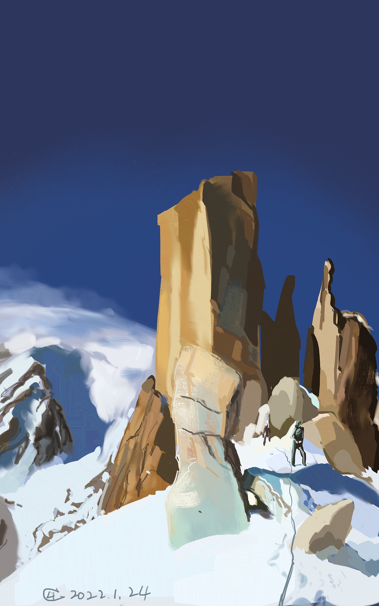 速涂练习（图ZMzA1NjE2ODQ0） - 创作习作 - 站酷设计师苍苍鹤原创素材 - 站酷ZCOOL