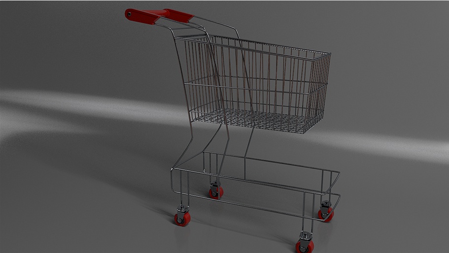 超市购物推车呀