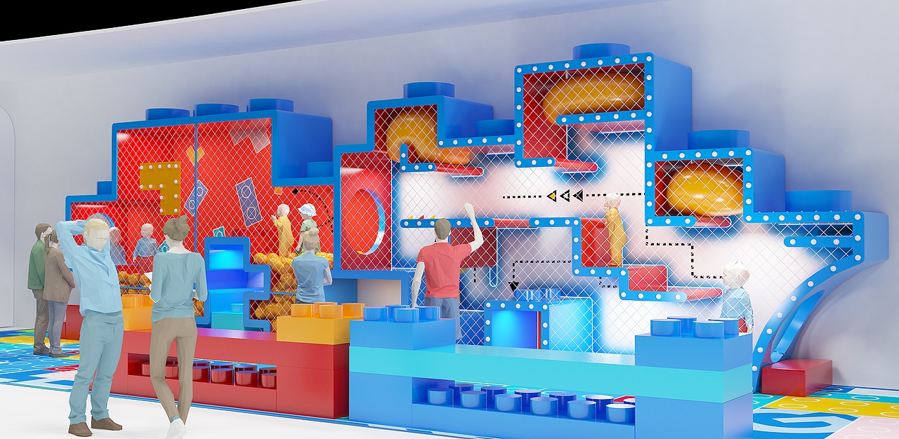 【美陈装置】商场通道美化装置