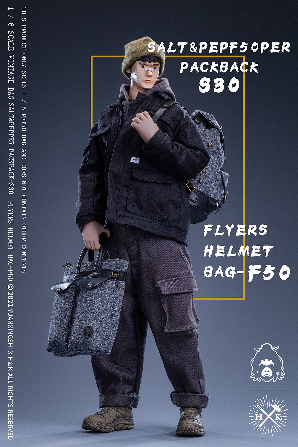 猿行師:聚潮系列单品背包--S30复古双肩包&F50头盔包(图ZMjY5MDUyOTI0) - 手办/模玩 - 站酷设计师猿行師原创素材 - 站酷ZCOOL