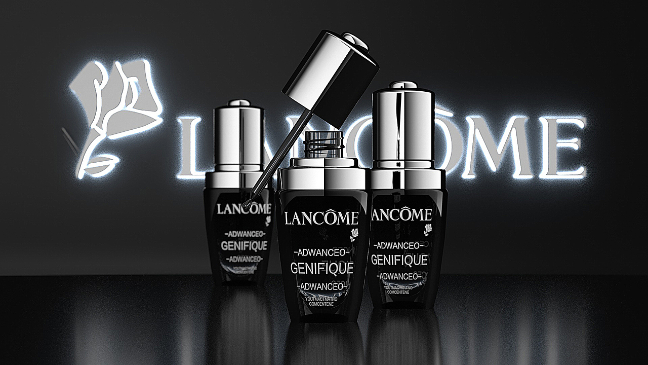 交作業(yè)呀，蘭蔻小黑瓶（圖ZMTA2NzU0NzY4） - 其他平面 - 站酷設(shè)計(jì)師Canyd原創(chuàng)素材 - 站酷ZCOOL