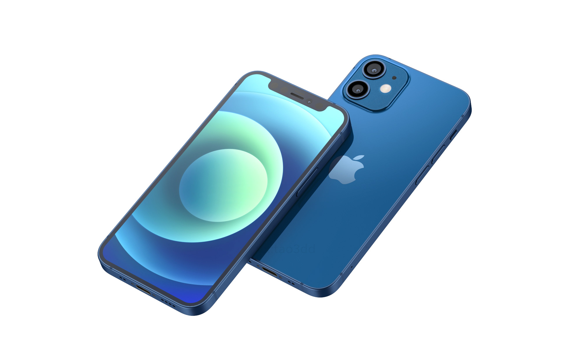 iphone12手机高质量3d模型