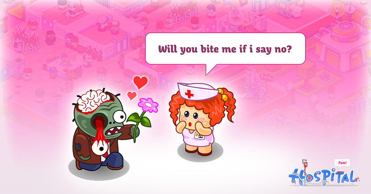 《Fun Hospital》《逗趣医院》游戏设定。（图ZNDcyOTg2ODQ=） - 游戏原画 - 站酷设计师鬼才兄原创素材 - 站酷ZCOOL