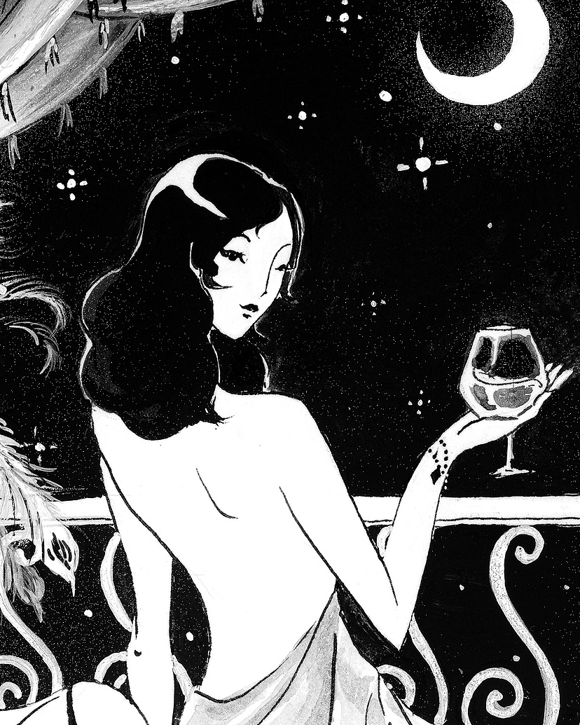 《都市传说》专辑「梦游症」插画