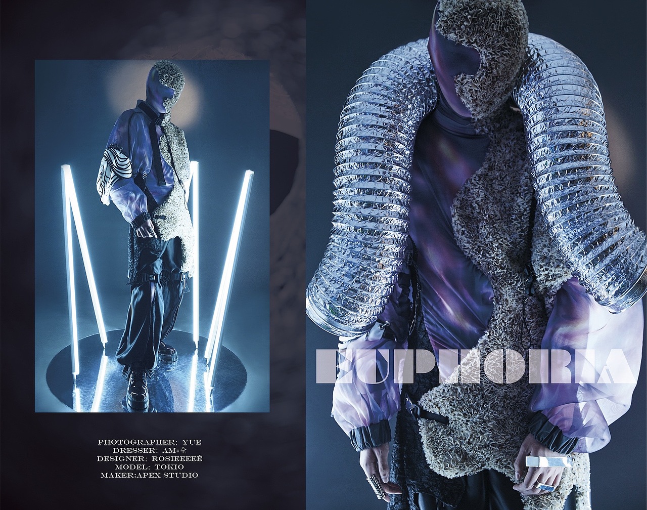 #2020青春答卷#《EUPHORIA》服装设计（图ZMjA3MTgyNjQ0） - 其他服装 - 站酷设计师江汉大学设计学院服装设计原创素材 - 站酷ZCOOL