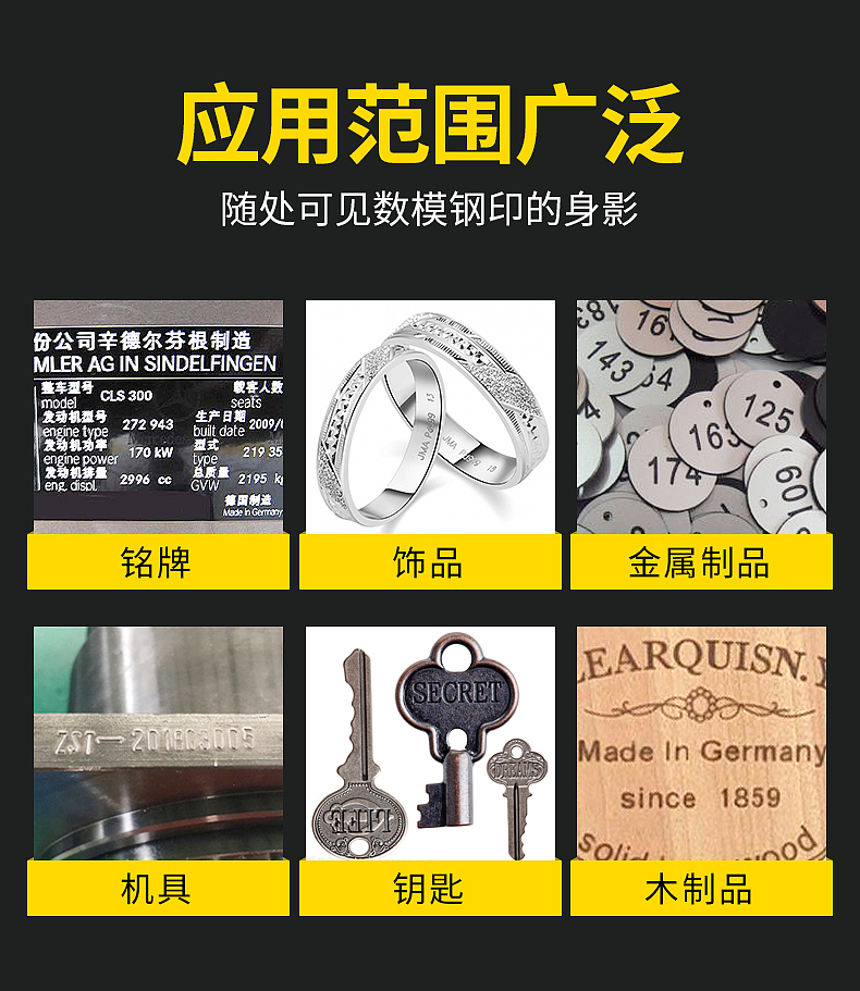 钢号码钢字母钢印详情页设计（图ZMjYzNTk1MzU2） - 电商 - 站酷设计师weisong007原创素材 - 站酷ZCOOL