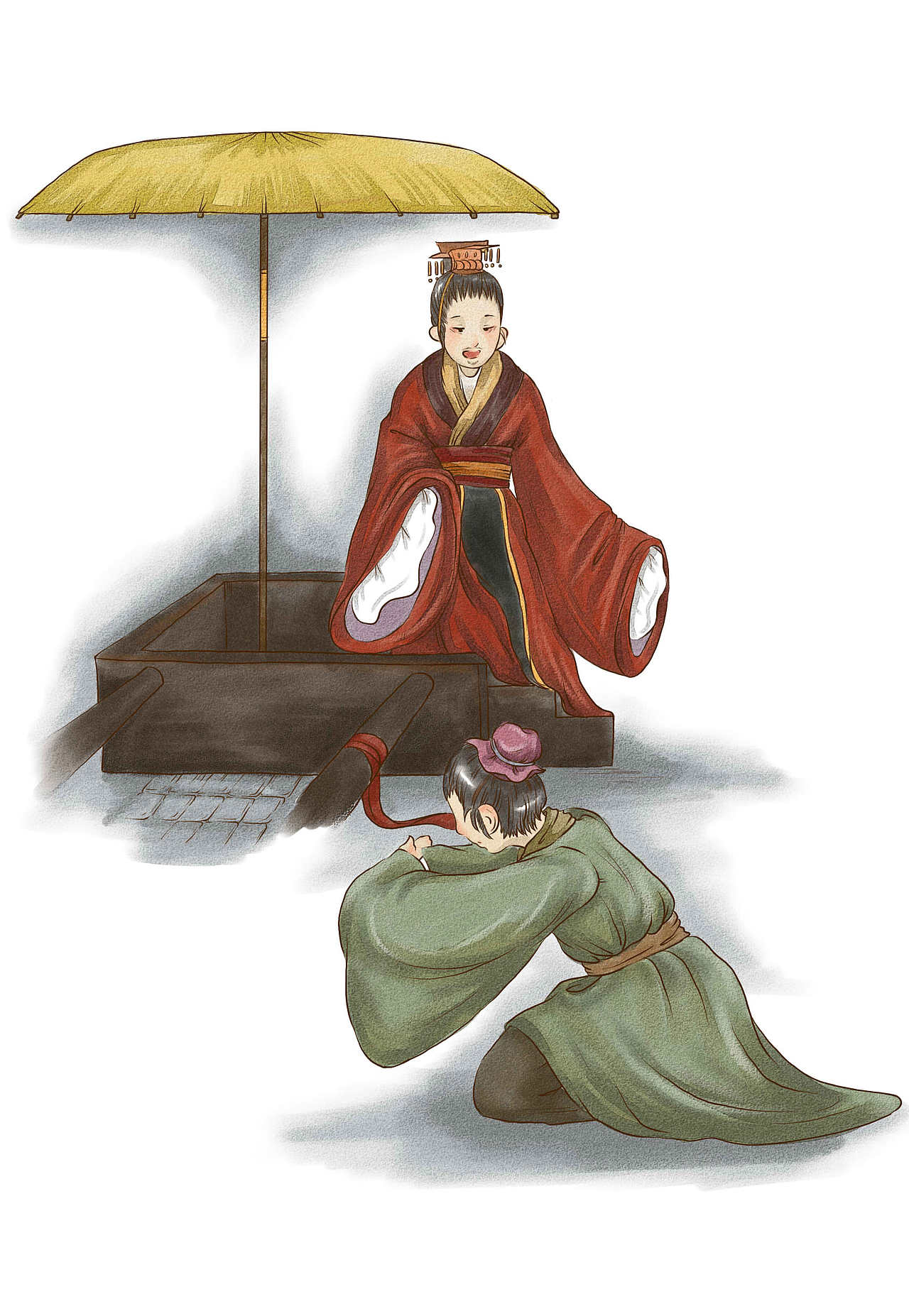 苏秦（图ZMTE0OTI0NDIw） - 艺术插画 - 站酷设计师灶台上的小玄子原创素材 - 站酷ZCOOL