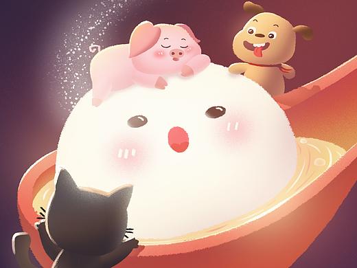 2019! 猪事顺利·ꙫ·（个人主页-ZMzMyMjM0OTI=） - 商业插画 - 站酷设计师jun_jun_原创素材 - 站酷ZCOOL