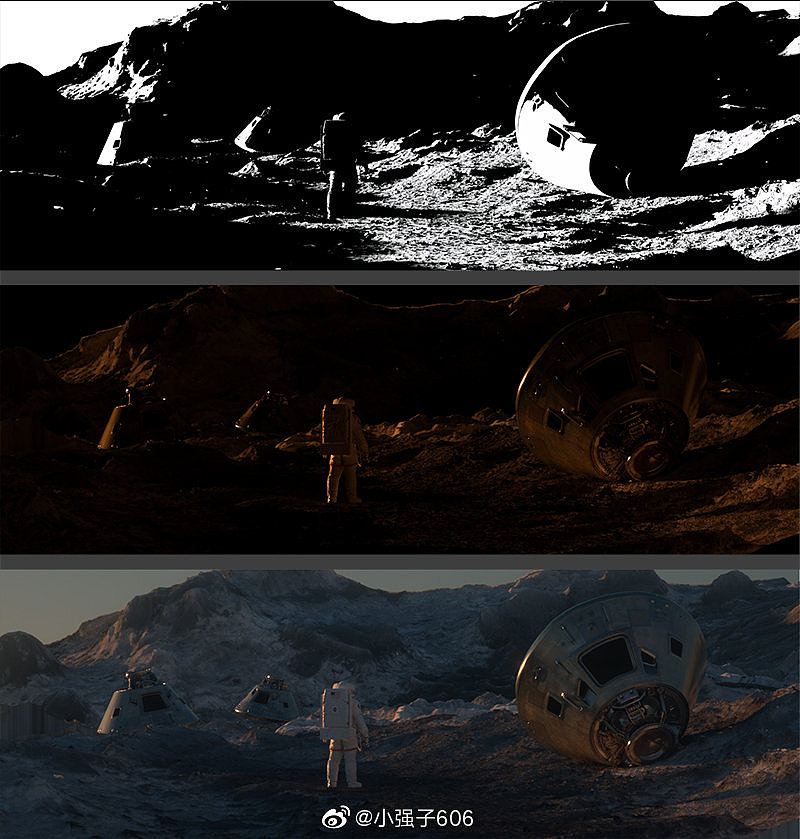 网络班的分层渲染教学演示 ​​​​（图ZMjIyODMxNDM2） - 场景 - 站酷设计师小强子606原创素材 - 站酷ZCOOL