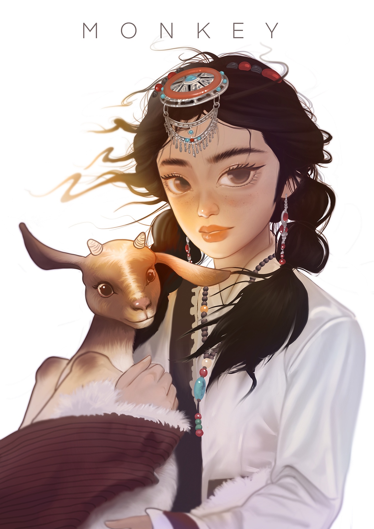 咩咩咩？（图ZMzIxMjIxMzEy） - 艺术插画 - 站酷设计师熙龙XILONG原创素材 - 站酷ZCOOL