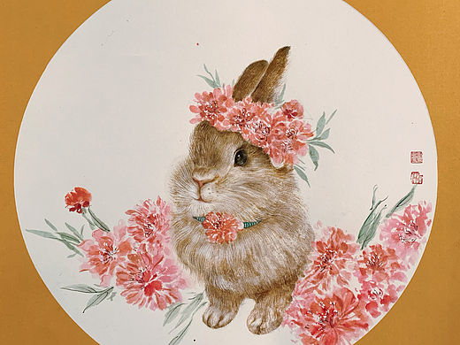芬芳兔年|兔年贺图
