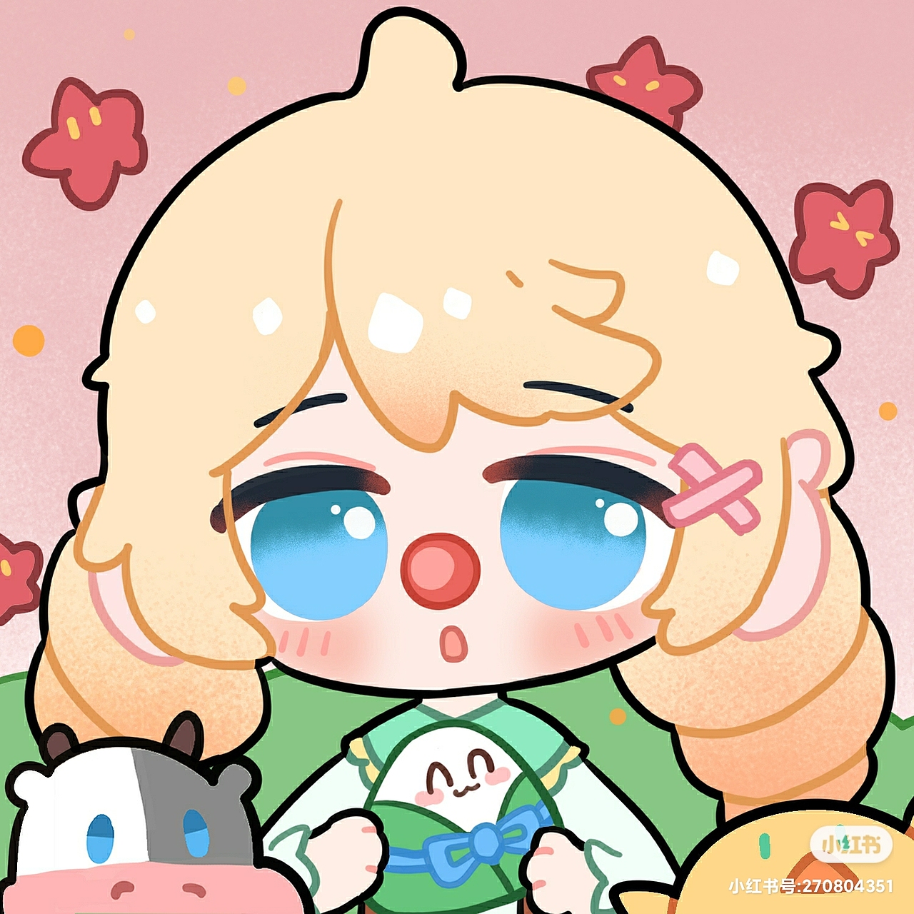 最近画的约稿头像～（图ZMjU5NDA1MjU2） - 儿童插画 - 站酷设计师猫自在ovo原创素材 - 站酷ZCOOL