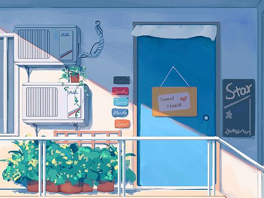 夏天之一（个人主页-ZMzYzNTU5OTI=） - 创作习作 - 站酷设计师二毛Uncle原创素材 - 站酷ZCOOL