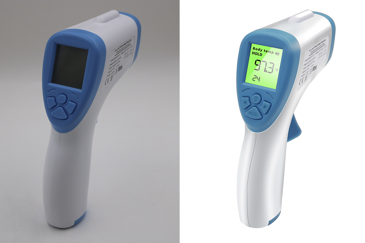 耳温枪 精修（图ZMjc3MDQ1NTU2） - 电子产品 - 站酷设计师Sunflower0629原创素材 - 站酷ZCOOL