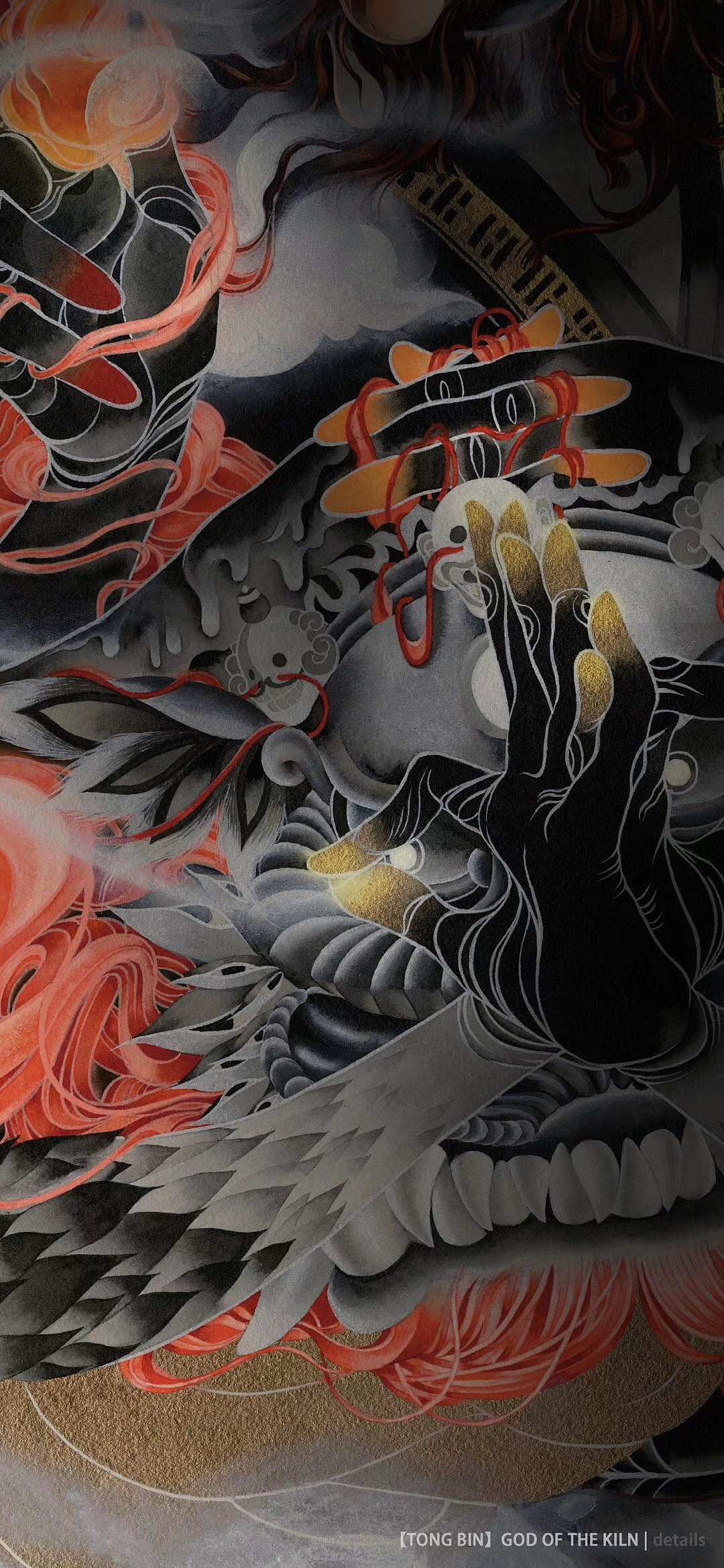 god of the kiln 窑神【童宾】(图ZMjI1NDYwODQw) - 艺术插画 - 站酷设计师dearqqzhao原创素材 - 站酷ZCOOL