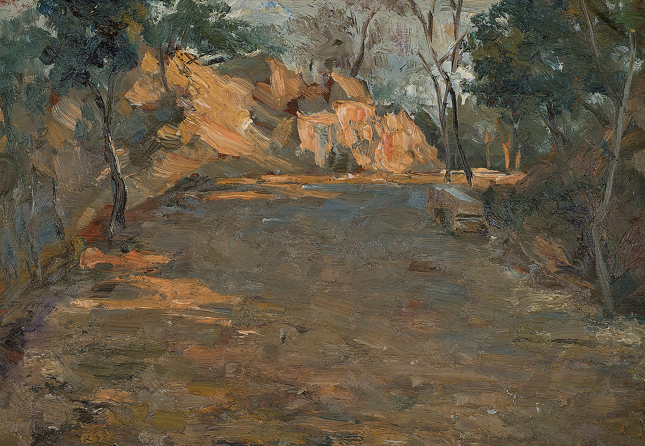 清泉潺潺——陈延青风景小品