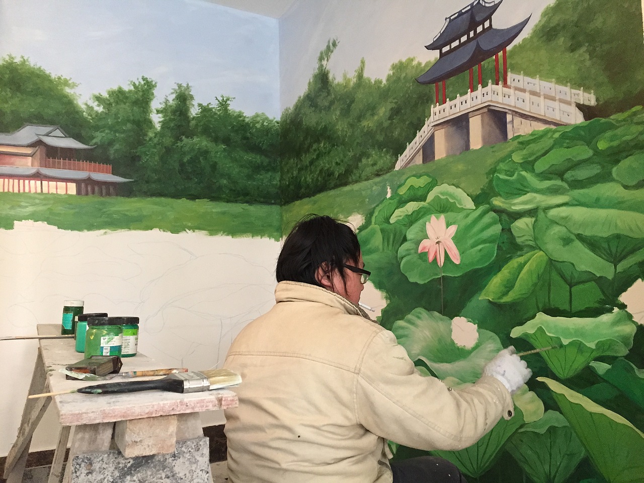 地产架空层墙绘（图ZMjg5MzUzMzcy） - 绘画 - 站酷设计师大奎彩绘原创素材 - 站酷ZCOOL