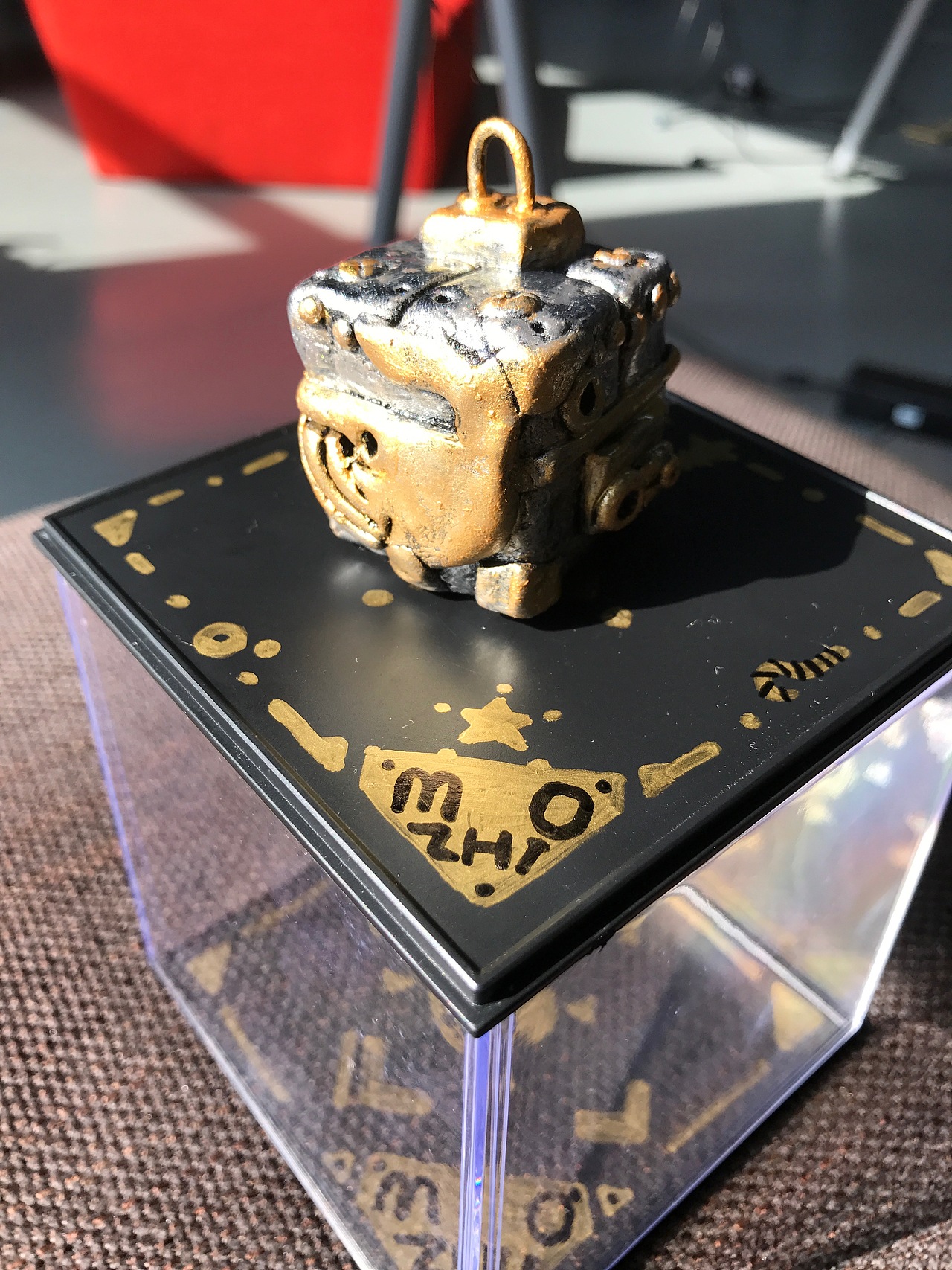 纯手工墨汁小鲸鱼