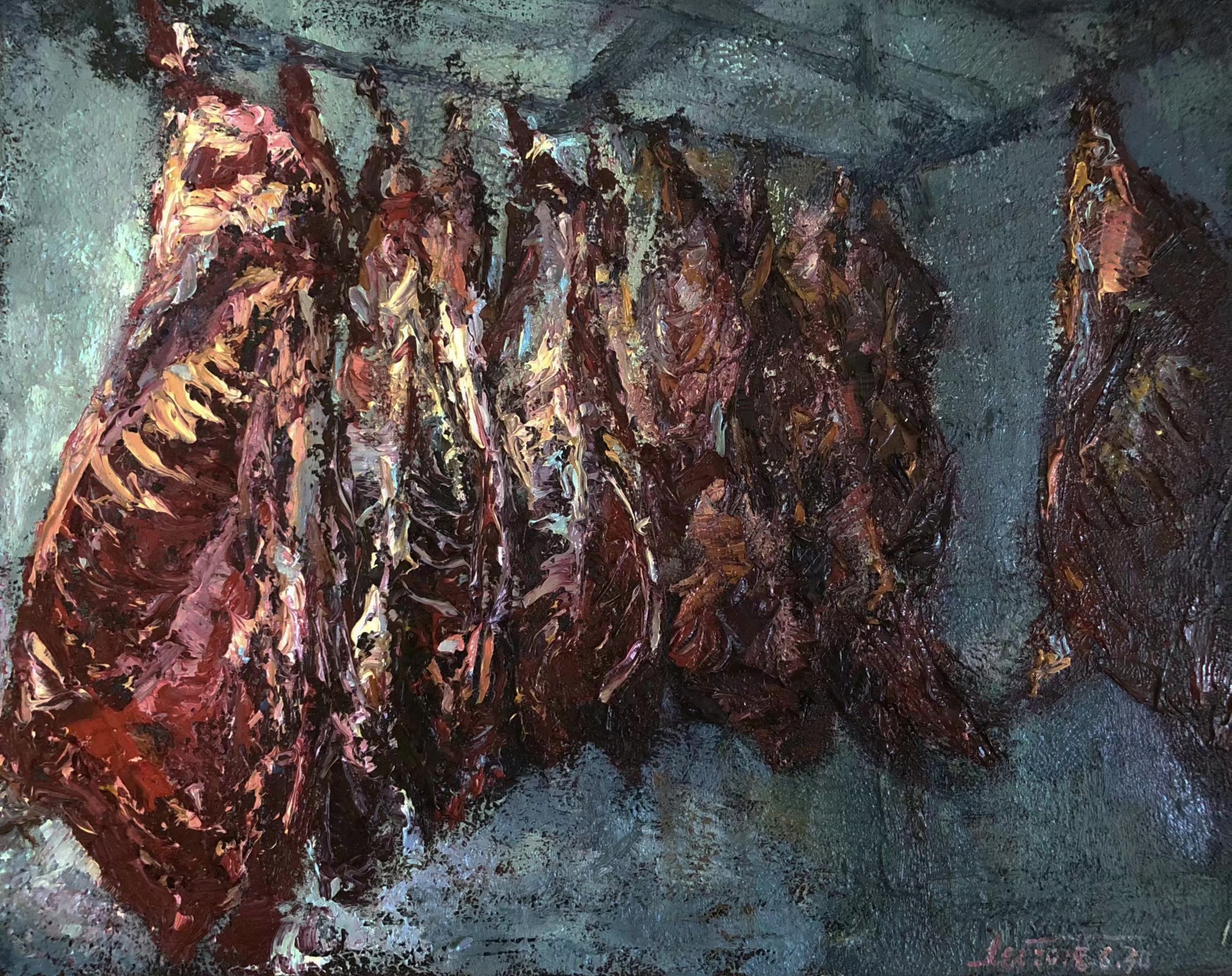 肉|纯艺术|油画|肖蕾xlei - 原创作品 - 站酷 (zcool)