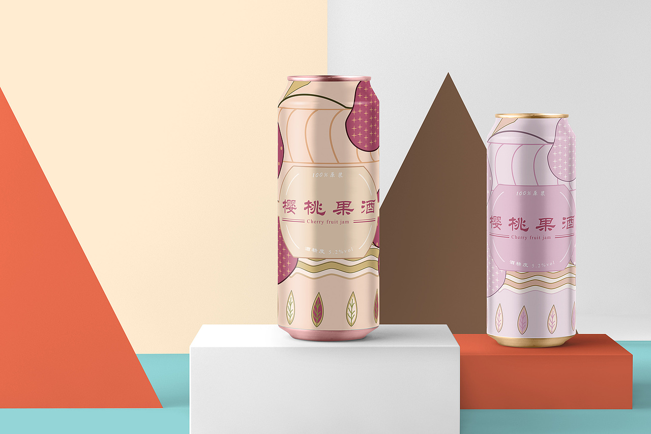 ‘红了樱桃’樱桃果酒包装设计（图ZMTY4Nzc0MDAw） - 包装 - 站酷设计师刘不死的原创素材 - 站酷ZCOOL